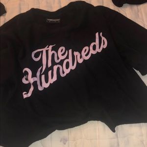 The Hundreds cropped shirt